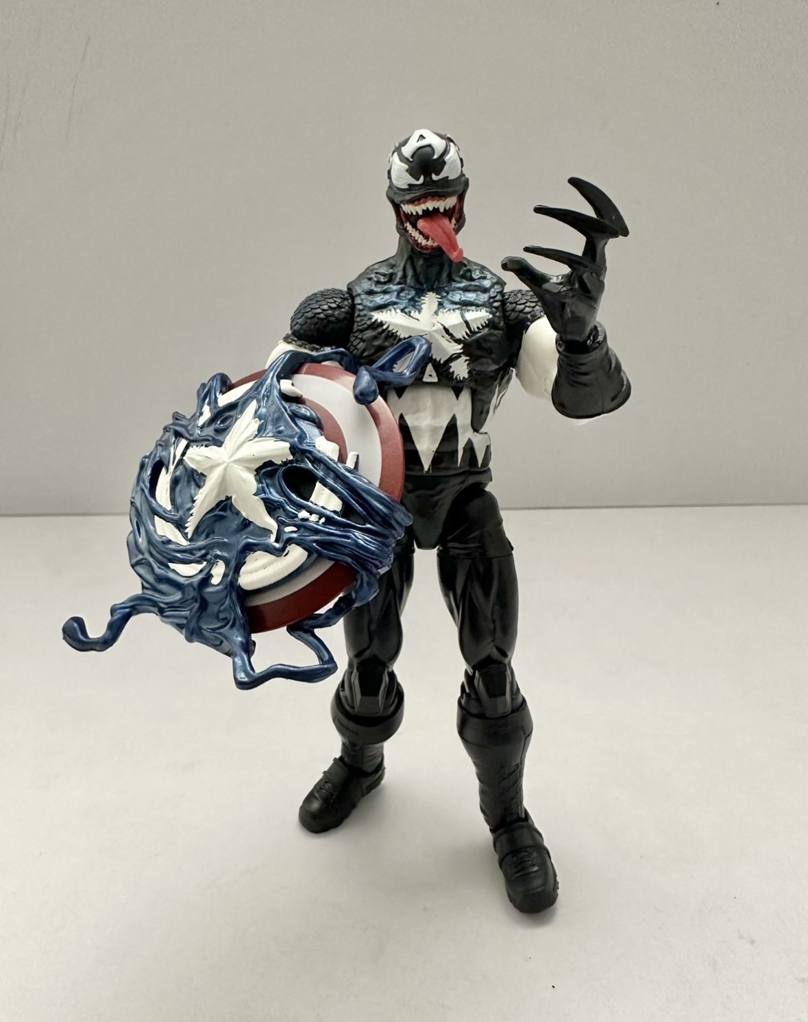 Marvel Legends Venomized Captain America