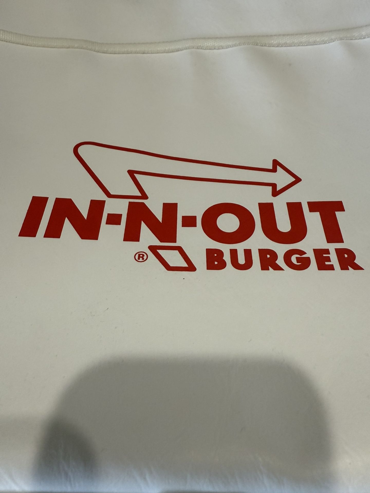 In N Out.  In N Out Bag.  Hamburgers!   Satchel Bag.  Cross Body Bag.  Purse. Fashion Accessories.  Messenger Bag.  Carry On.  Suitcase.  Travel Bag. 