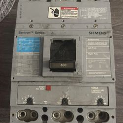 Siemens ITE LD63F600 600 amp 600 volt 3 Pole 35kA@480V Circuit Breaker