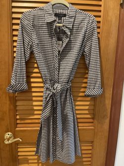 Tommy Hilfiger  Checkered Black and White  Dress Woman’s Size 6