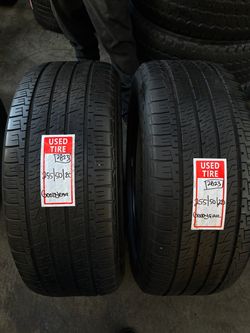 2 Goodyear used tires 255/50/20