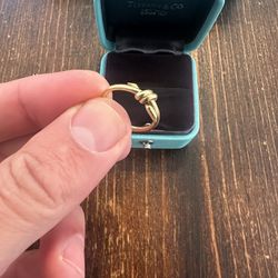 Tiffany Co Knot Ring