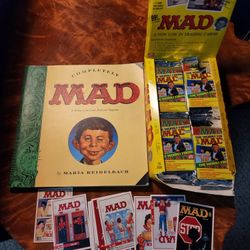 MAD Magazine Box of Trading Cards + Completely Mad