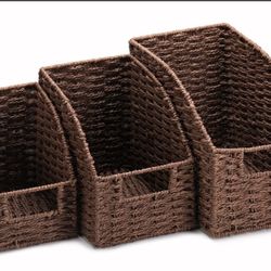 Wicker Storage Baskets