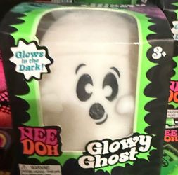 Nee Doh Glowy Ghost Glow in the Dark Toy