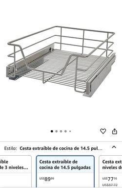 Closetmaid Premium Kitchen Single Cabinet Pull Out Basket