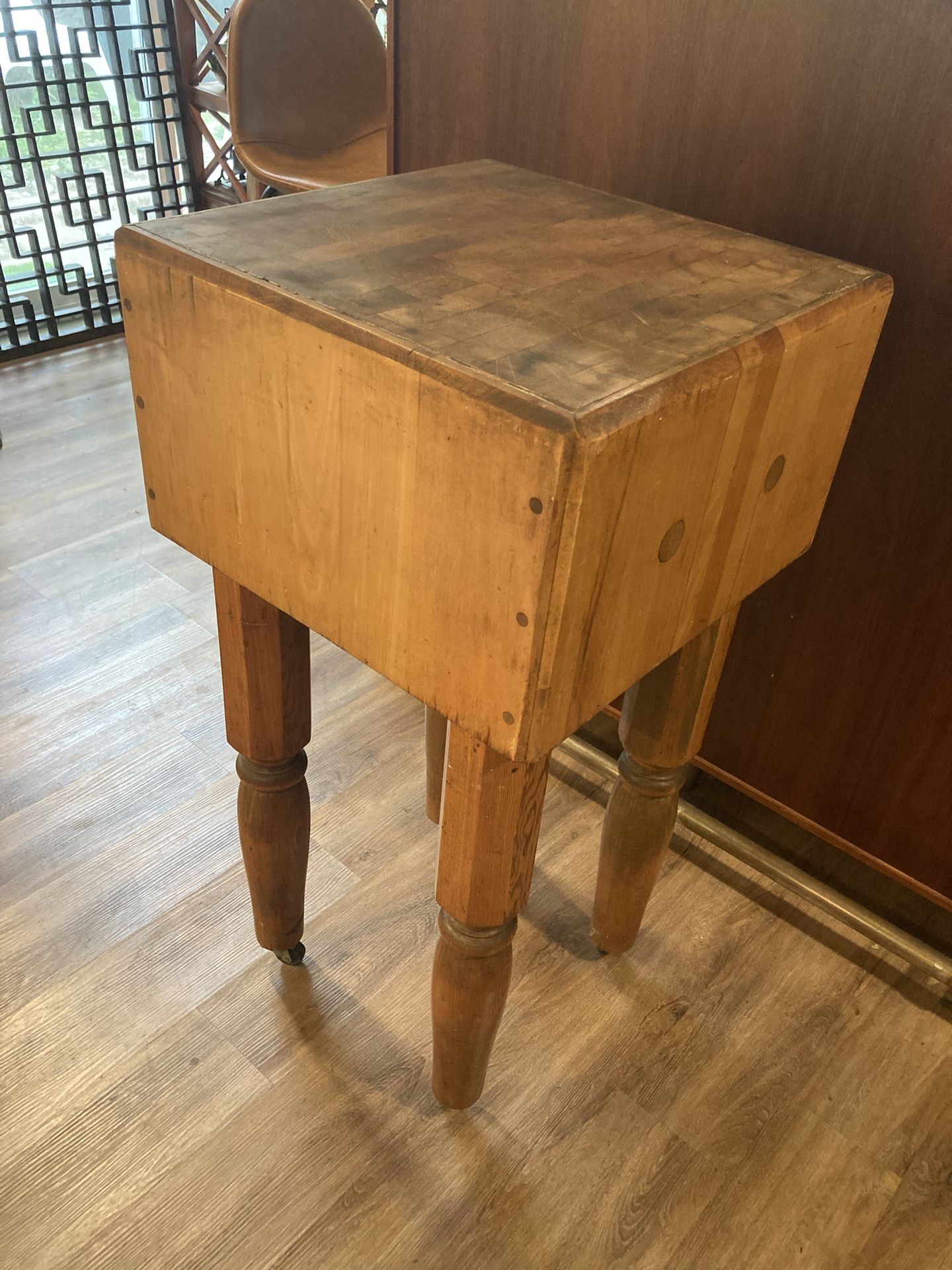 Antique Butcher Block 