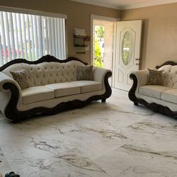 $1399 Brand New Sofa And Loveseat Set Made In The USA 🇺🇸 (Read Description Below