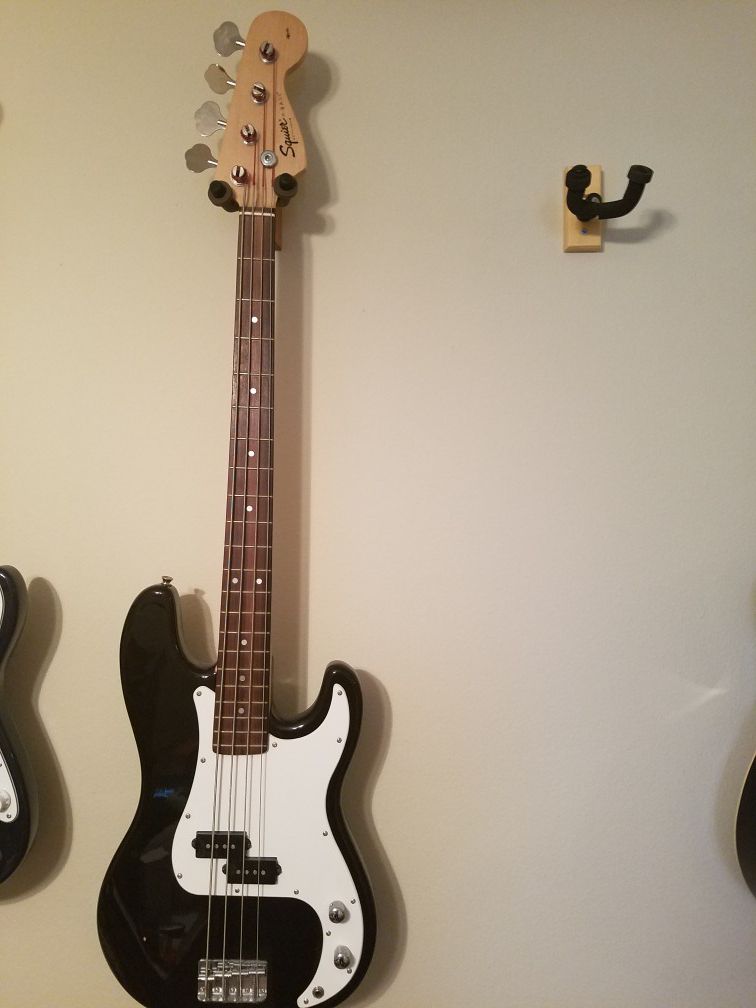 Fender Squier P Bass electric guitar