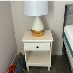 White and Gold Lamp