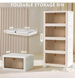 Storage bins stackable
