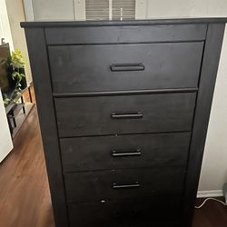 Dark Wood Dresser