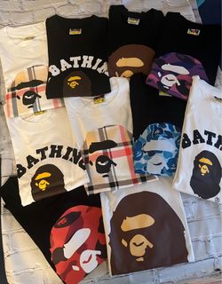 Bape shirts (S/M/L)