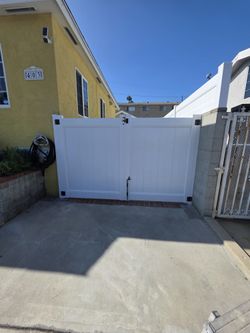 Vinyl Fence