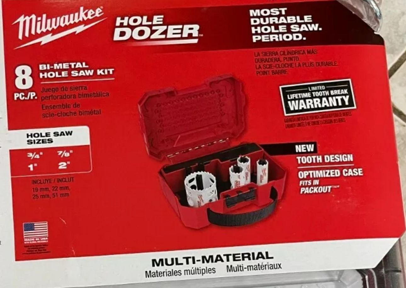 Milwaukee Hole Dozer Bi-Metal Saw Set