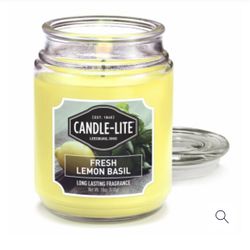 Candle-Lite Fresh Lemon Basil 18oz