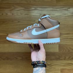 Nike Dunk High Pecan / White Sz 13