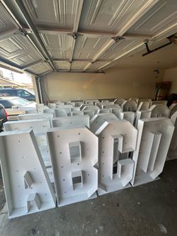 Marquee Letters & Numbers