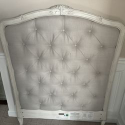 RH Grey Twin Size Head Board 