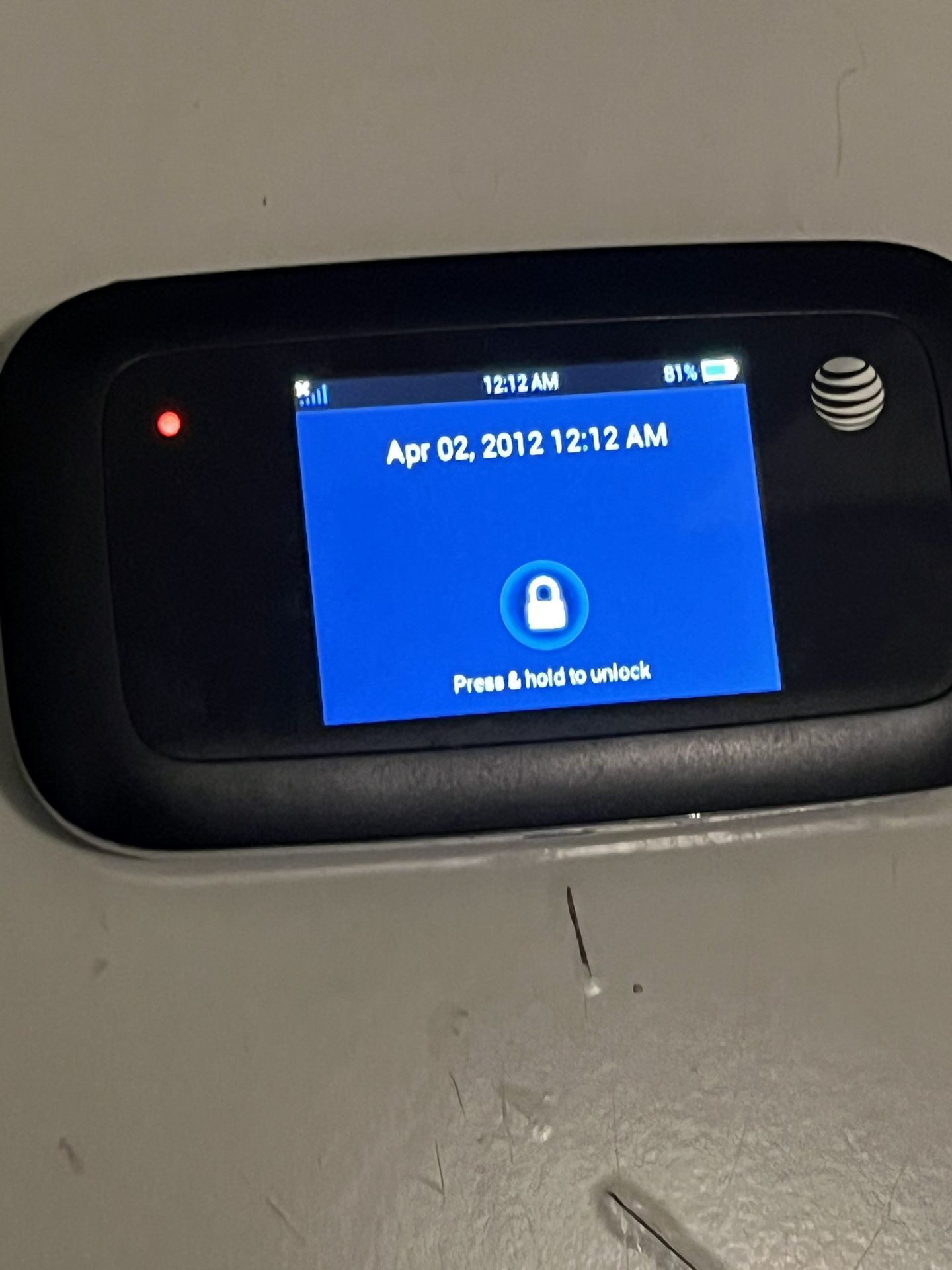 AT&T  WiFi Hotspot Router High Velocity 2 ZTE MF985 