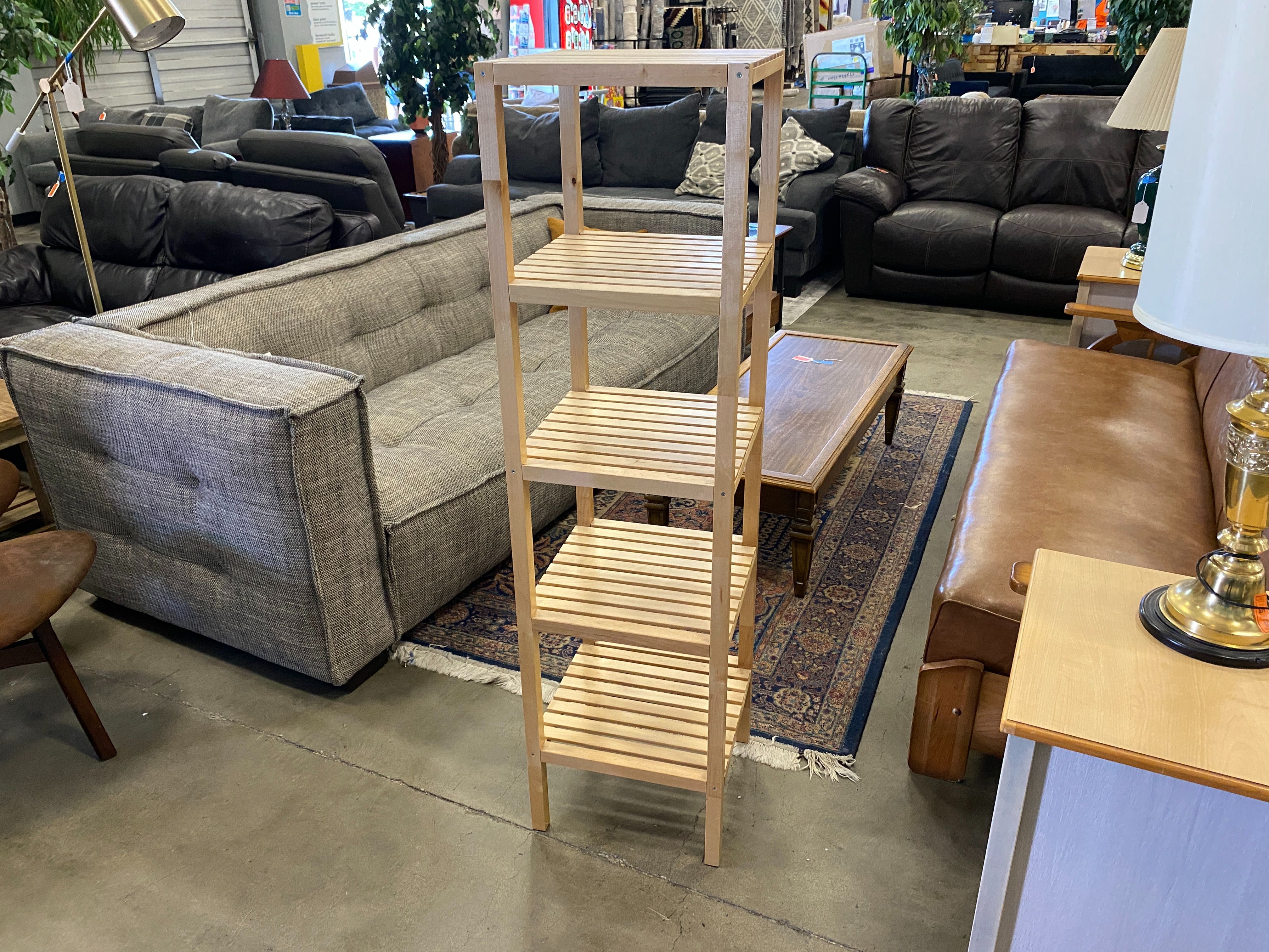 Bamboo Standing Shelves