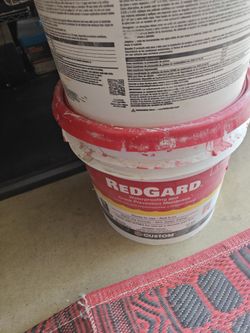 Redgard water proofing