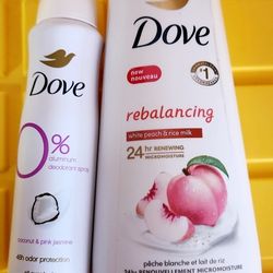 Dove 🕊 Women's Bodywash & Spray Deodorant