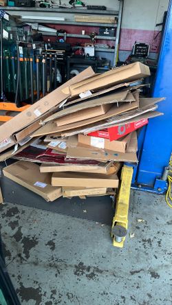 Free cardboard sheets- great for gardening!