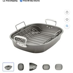 Circulon Nonstick Oval Roaster with Rack