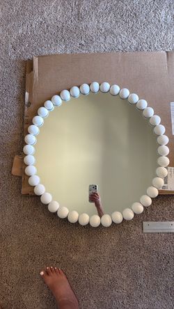DIY pottery barn mirror