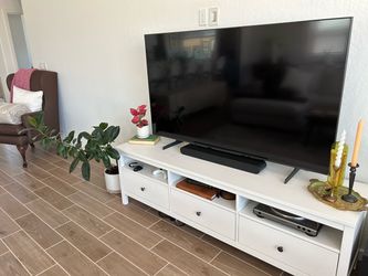 TV, soundbar, tv stand