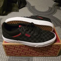 Checkered vans mens 11
