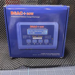 B6AC+ 80W Professional RC Balance Battery Charger/Discharger - Dual Power