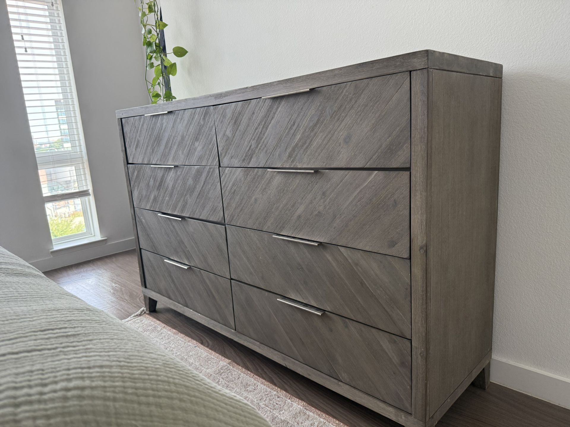 Rustic Modern 6-Drawer Dresser