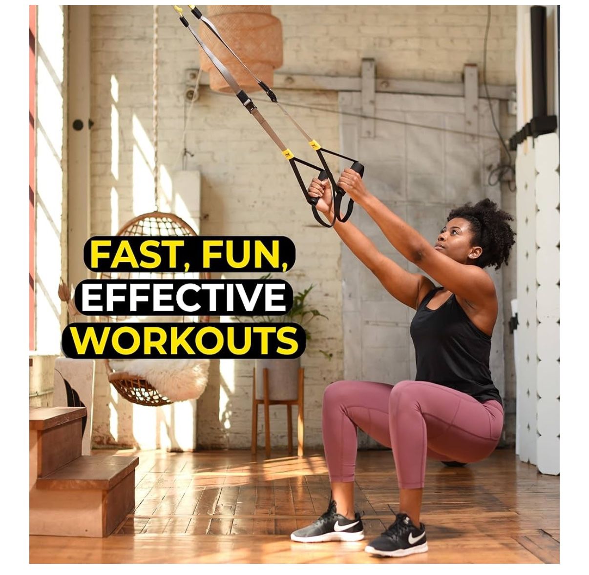 TRX GO Suspension Trainer, At Home, Portable Gym Workout