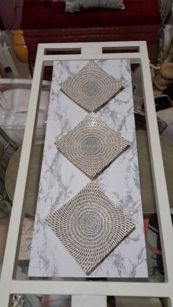 3 Plates For Decoration 7"x7"