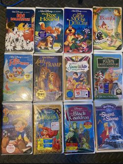 Disney VHS Tapes