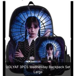 3 PC Backpack Set