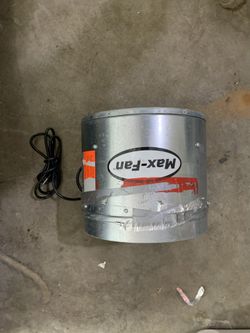 10” & and 12” Can-Fan / Max - Fan Inline Fan / In-line Fan Carb