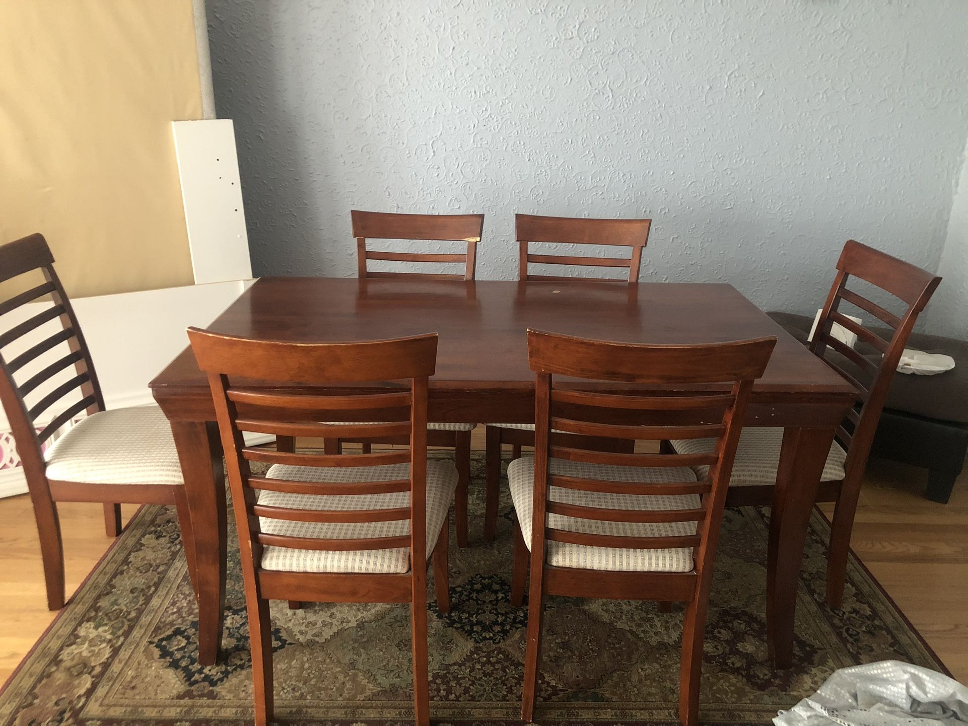 Table Set With Chairs