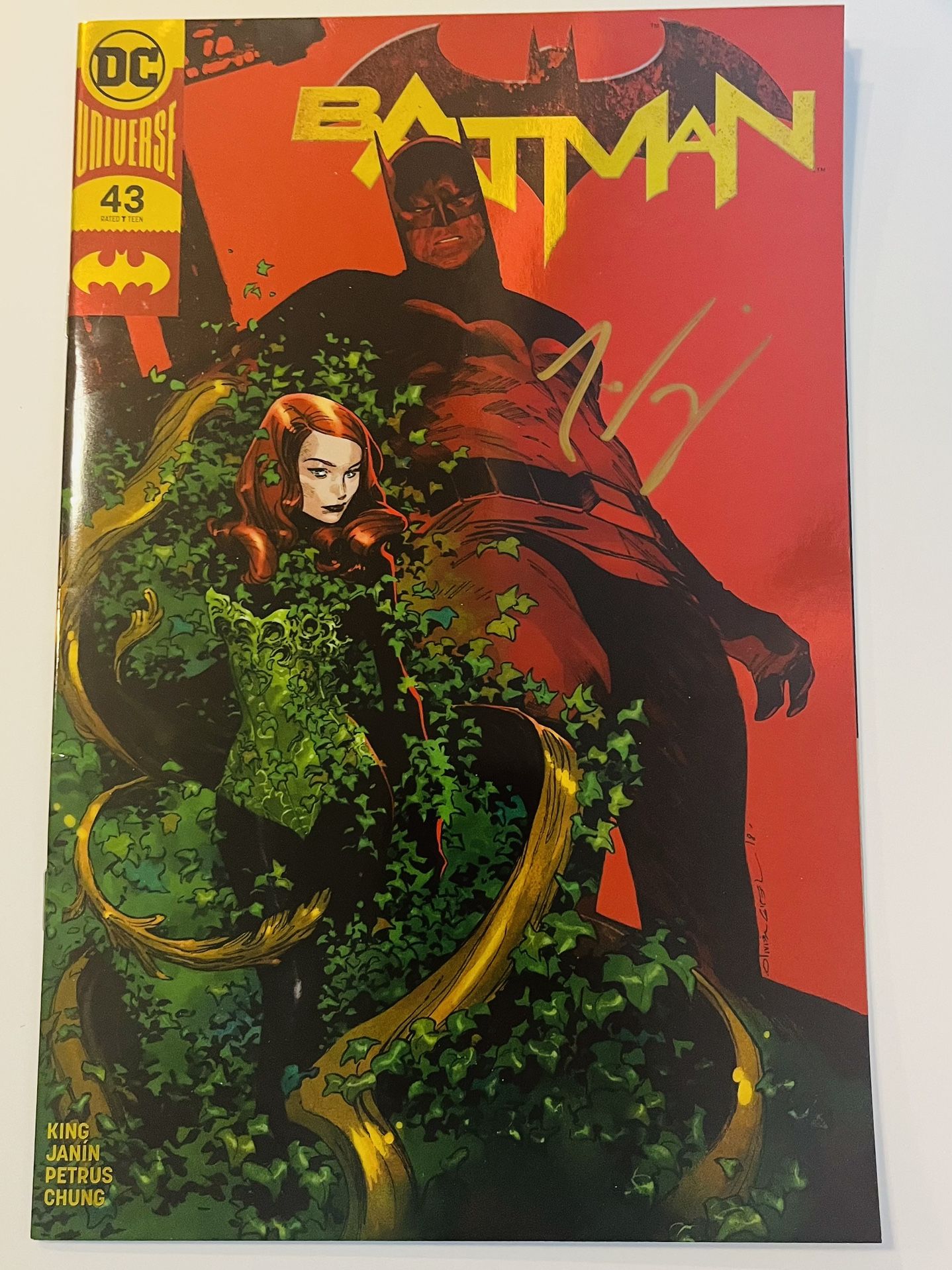 Batman 43 Foil Signed