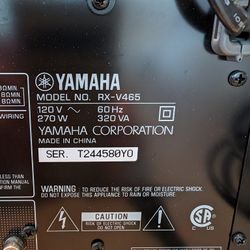 Yamaha  HDMI Dolby Reciever