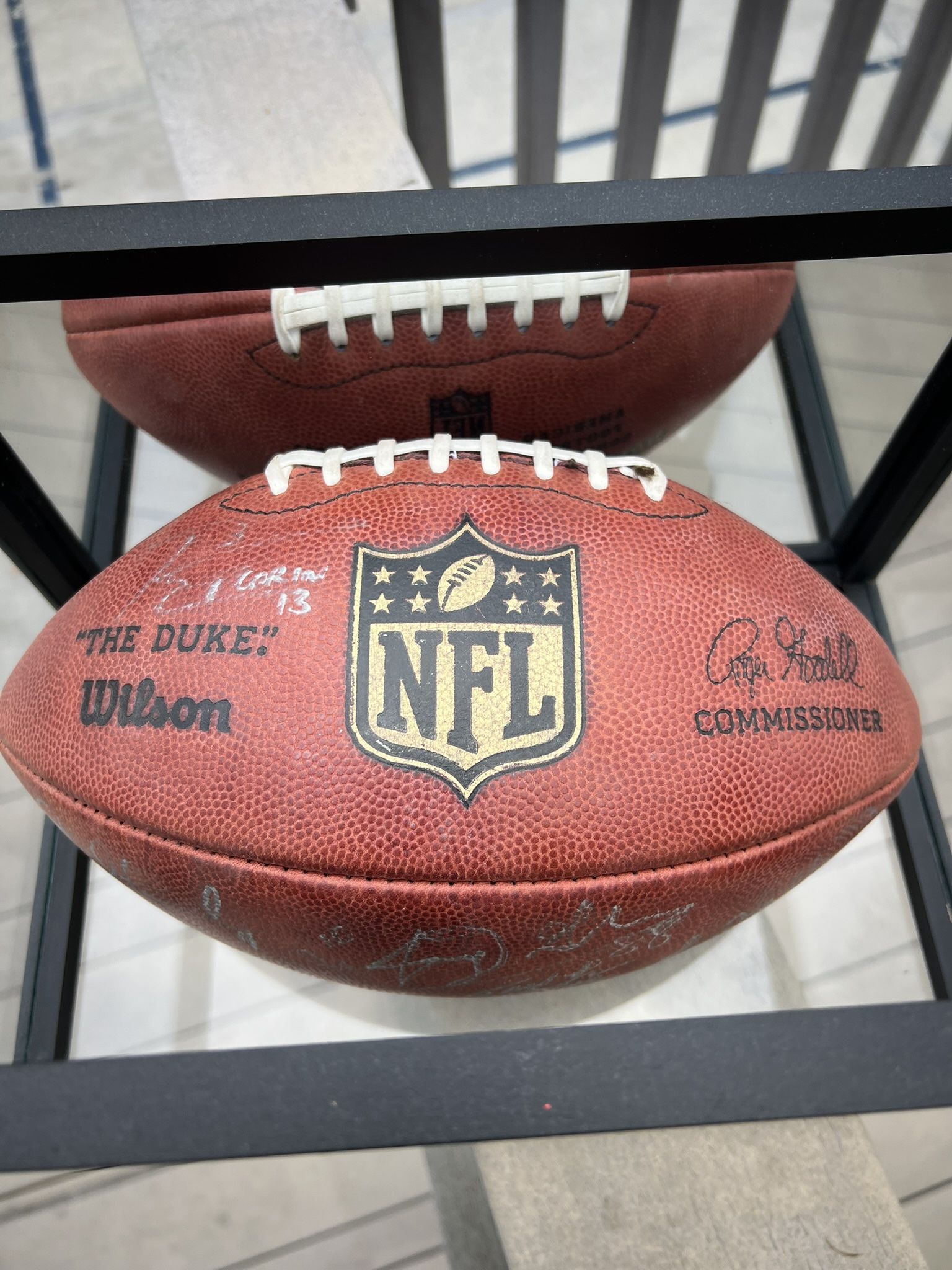 2013 Super Bowl Seahawks Signed Ball