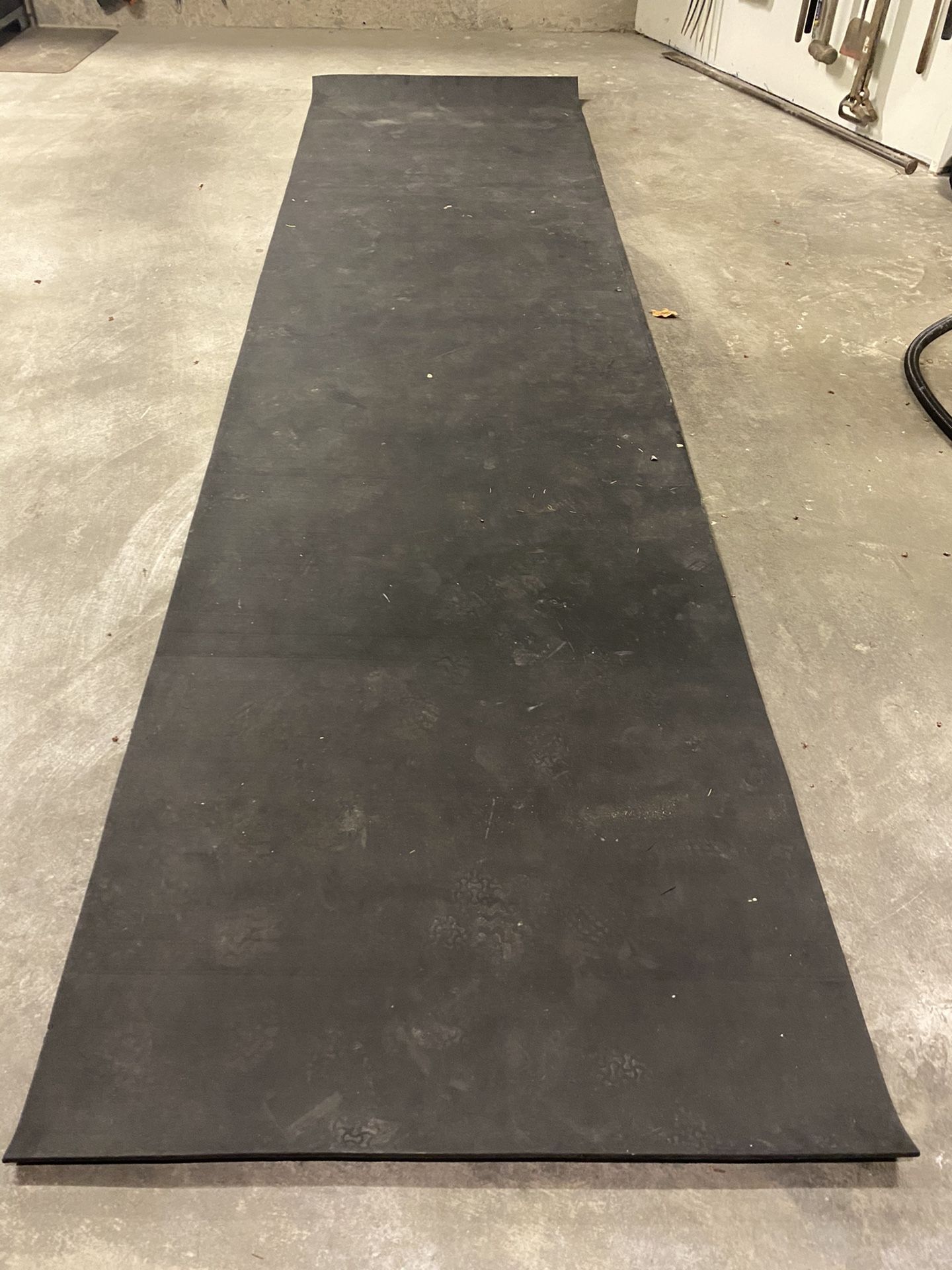 RUBBER GYM FLOORING (3 sections 4’ x 15’)