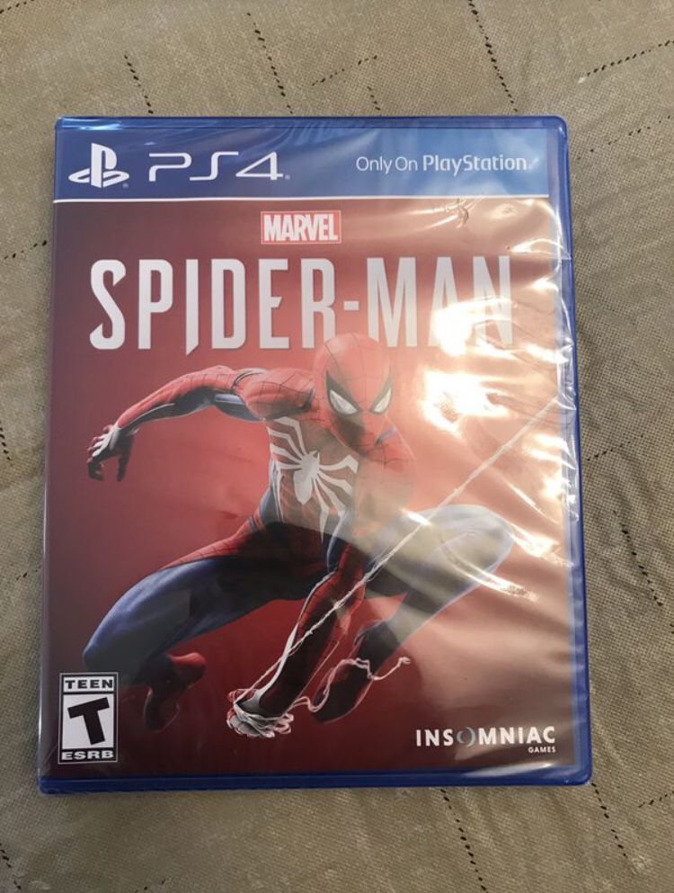 Brand new Spider-Man for PS4