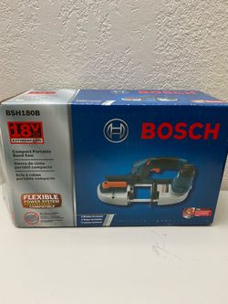 Bosch18v compact portable band saw