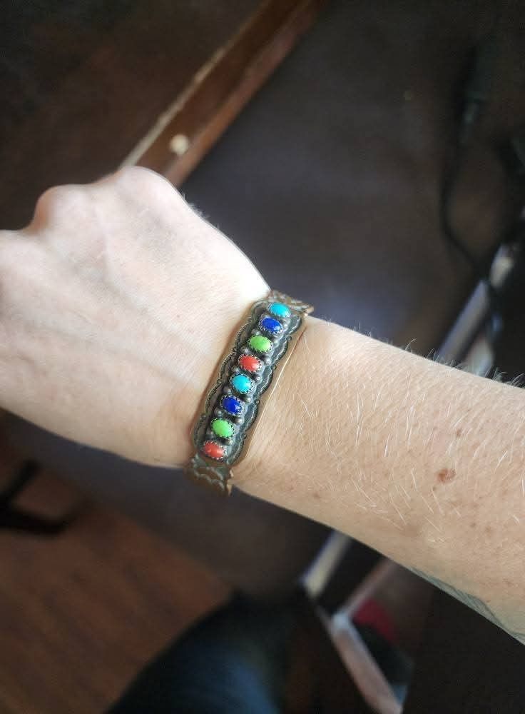 Running Bear Copper Cuff