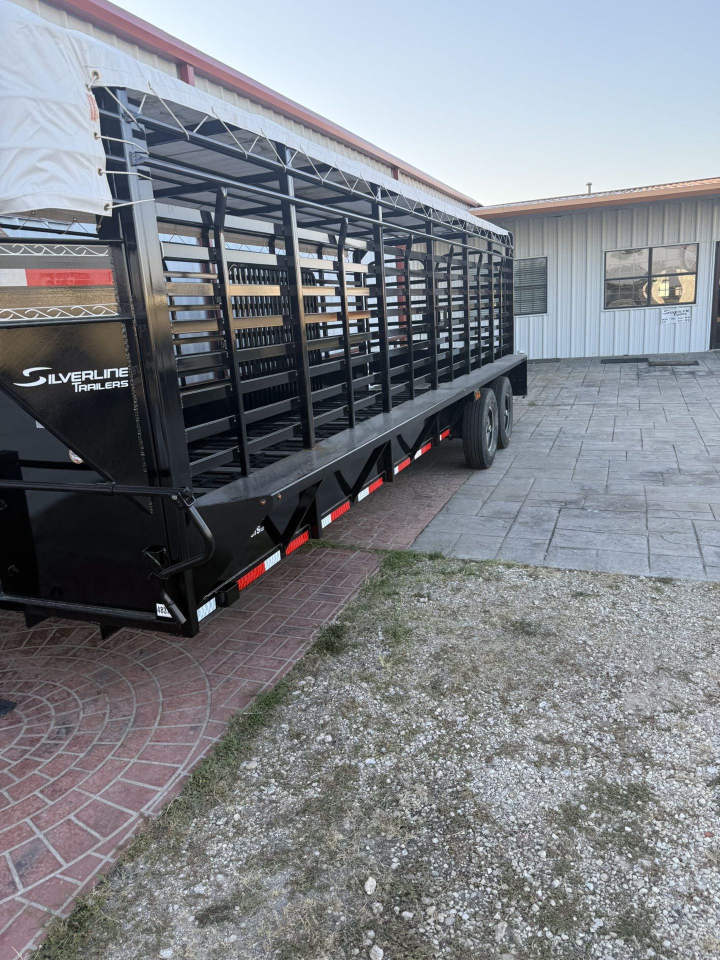🔥🐑 BRAND NEW 2025 SILVERLINE 24’ LIVESTOCK TRAILER 🐂🔥