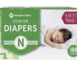 Premium NB diapers