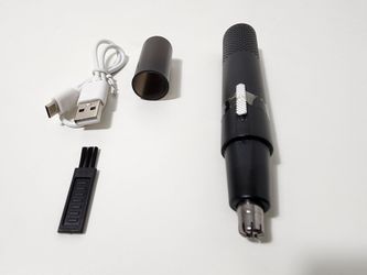 Electric Nose Hair Trimmer Mens Nose And Ear Remover Automatic Washable Electric Shaving Tools USB